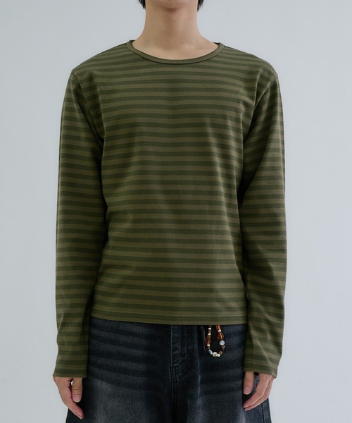 tシャツ Assorted border long sleeve tee / アソートボーダーロング