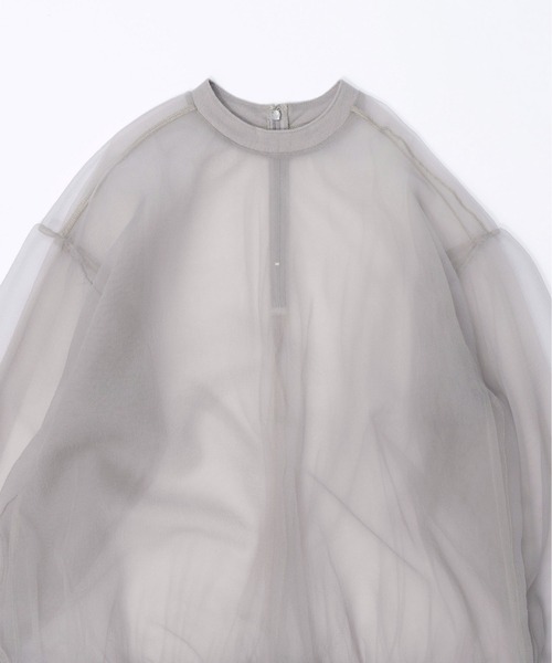 「MAISON SPECIAL」 長袖カットソー FREE グレー レディース_画像7