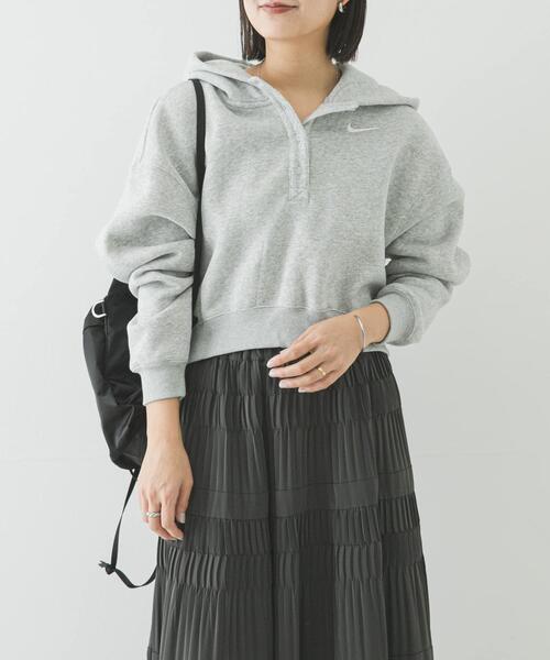 NIKE NSW PHNX FLC OS CRP HNLY Mサイズ　グレー NIKE（ナイキ） パーカー NIKE NSW PHNX FLC OS CRP HNLY レディース