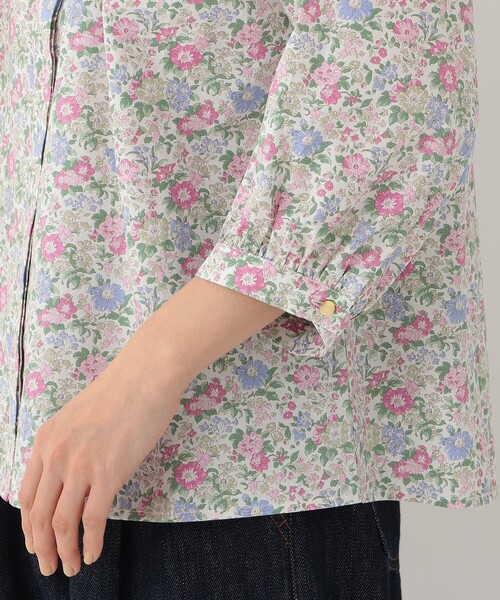 アフタヌーンティー　М　L　リバティ　花柄　ブラウス オンラインストア限定】ブラウス/リバティプリント | アフタヌーン