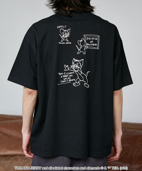 PUBLUX（パブリュクス） tシャツ 「機能性素材」TOM＆JERRY/トムと