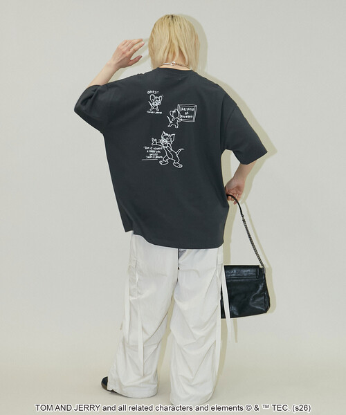 PUBLUX（パブリュクス） tシャツ 「機能性素材」TOM＆JERRY/トムと