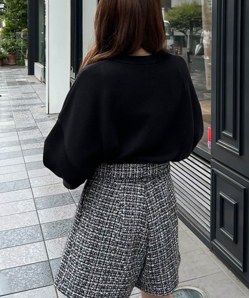 「INGNI」 長袖ニット M グレー レディース_画像9