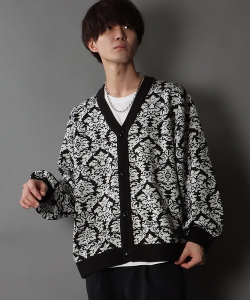 「SITRY」 「HALHAM」カーディガン X-LARGE グリーン メンズ_画像7
