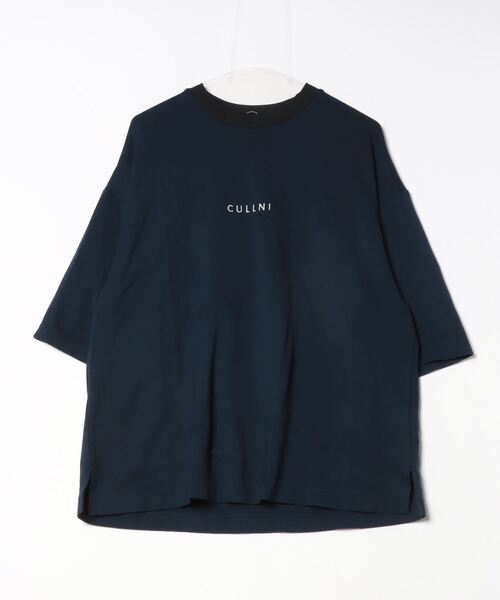 【値下げ】CULLNI Tシャツ×2（クリーム&ネイビー） CULLNI（クルニ） 半袖Tシャツ 2 ネイビー メンズ : ZOZOTOWN Yahoo!店