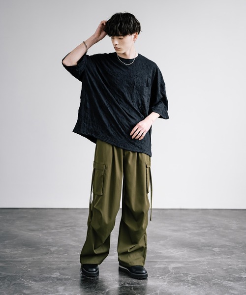 「Audience」 半袖Tシャツ L ベージュ メンズ_画像5