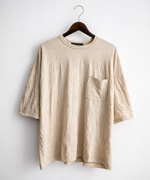 「Audience」 半袖Tシャツ L ベージュ メンズ_画像6