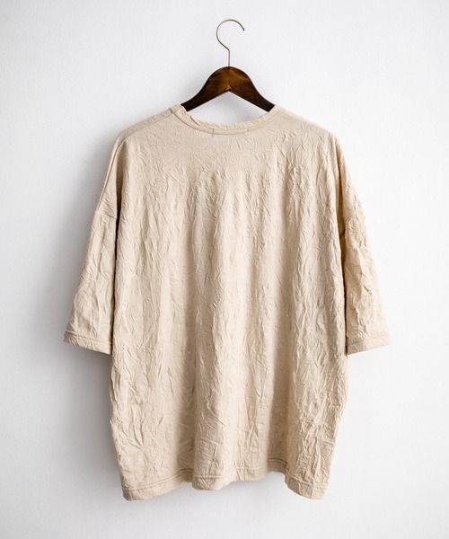「Audience」 半袖Tシャツ L ベージュ メンズ_画像7