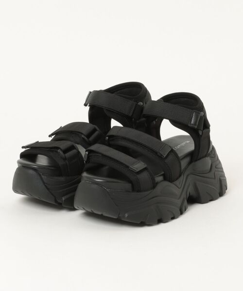 シュープラザ（SHOEPLAZA） 厚底 サンダル 夏 「B.C.COMPANY」厚底