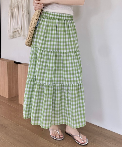 Sibra（シブラ） ロング スカート 夏 夏らしい彩りを纏う。カラー