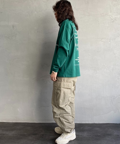 「Manhattan Portage」 長袖カットソー M ブラック レディース_画像2