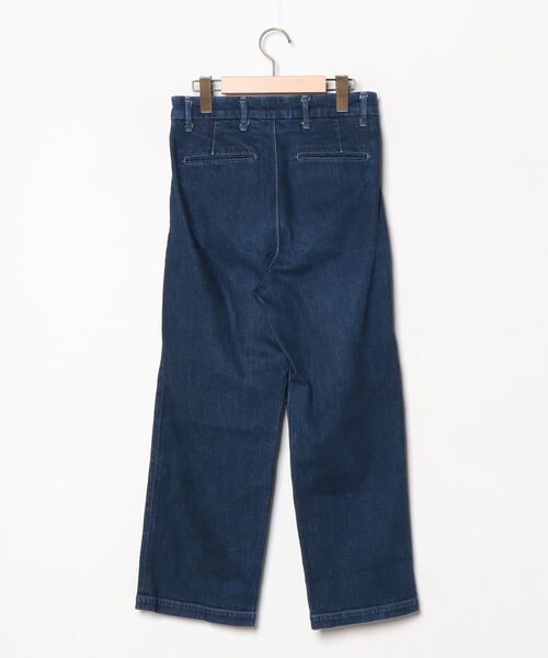 「D.M.G.」 デニムパンツ SS ネイビー レディース_画像2