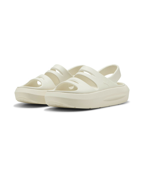 「PUMA」 フラットサンダル 25.0cm ブラック レディース_画像7