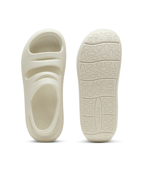 「PUMA」 フラットサンダル 25.0cm ブラック レディース_画像9