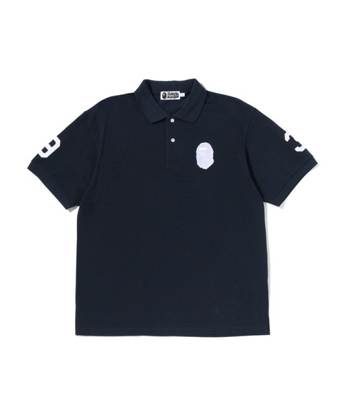 A BATHING APE（アベイシングエイプ） ポロシャツ LARGE APE HEAD