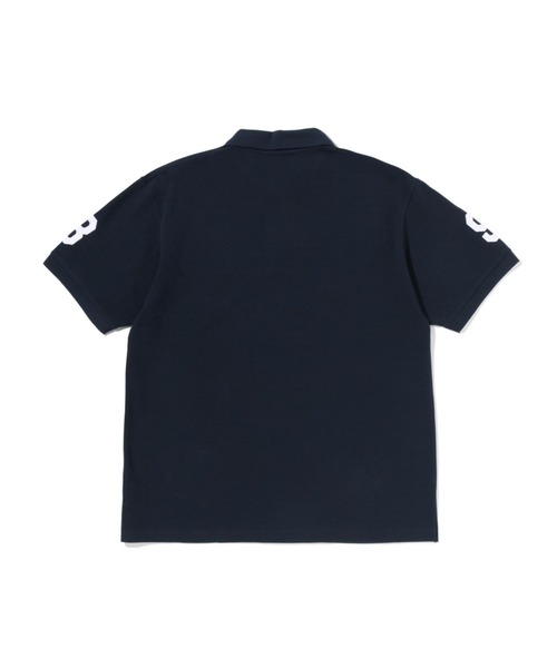 A BATHING APE（アベイシングエイプ） ポロシャツ LARGE APE HEAD