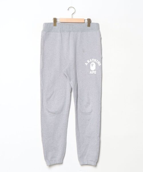 ヤマト様　アベイシングエイプA BATHING APE　スウェットパンツ　L A BATHING APE（アベイシングエイプ） スウェットパンツ LARGE グレー