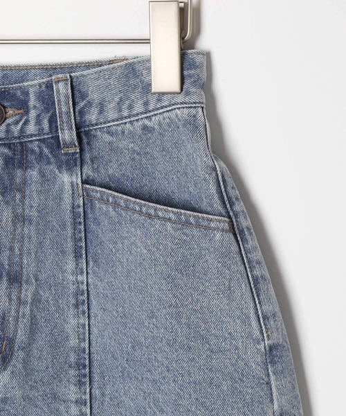 「Heather」 デニムショートパンツ S ブラック レディース_画像4