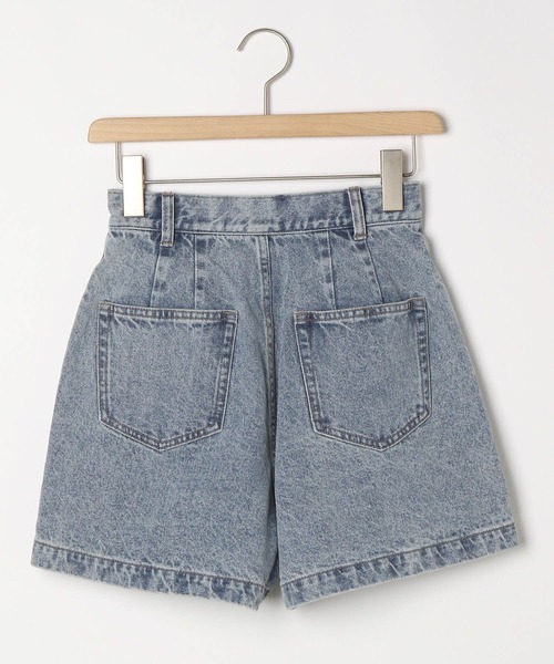 「Heather」 デニムショートパンツ S ブラック レディース_画像6