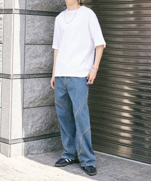 「JIEDA」 デニムパンツ 1 ブラック メンズ_画像2