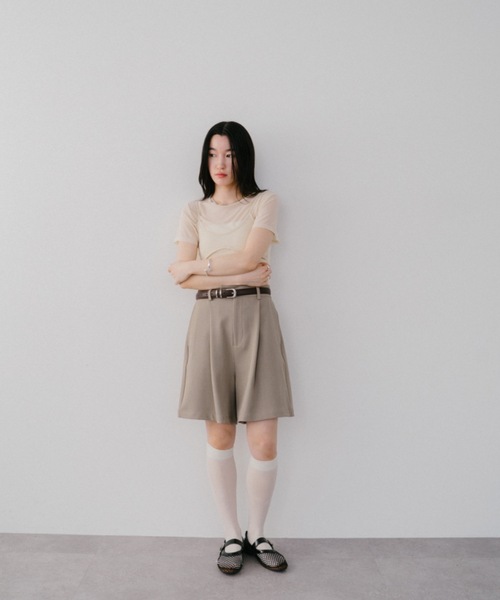 「DRWCYS」 半袖Tシャツ FREE アイボリー レディース_画像6