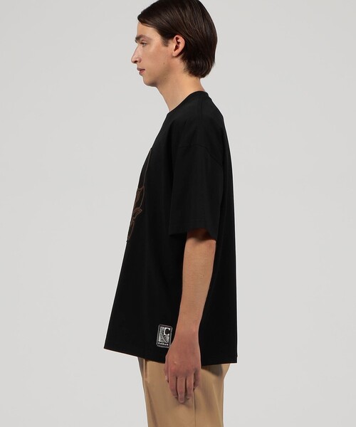 「CABaN」 7分袖Tシャツ M ホワイト系その他 メンズ_画像4