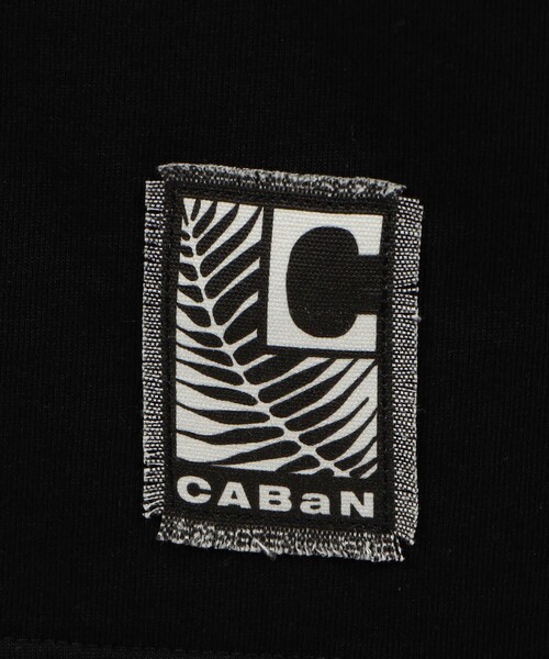 「CABaN」 7分袖Tシャツ M ホワイト系その他 メンズ_画像9