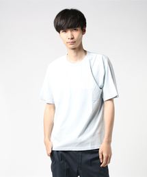 STONE ストーンウォッシュ染(半袖シャツ) STONE ISLAND (ストーンアイランド) コットン センターライン