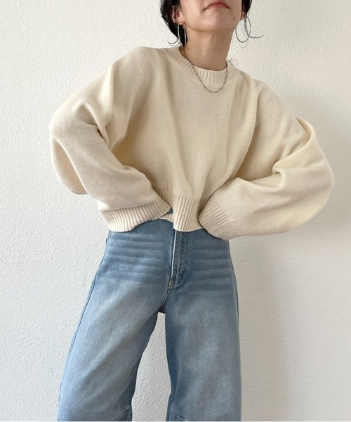 【美品】WE11DONE ショートスリーブニット　黄　M 美品】WE11DONE ショートスリーブニット黄M