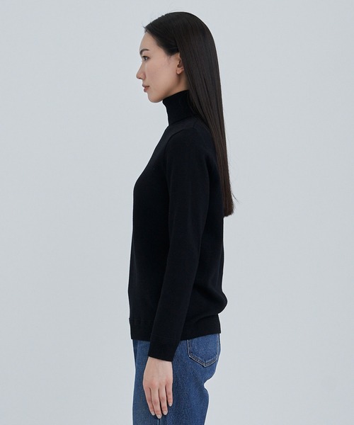 ニット セーター 「WRAPINKNOT/ラッピンノット」「STUDIOUS別注」新奇跡のタートルネックニット レディース WRAPINKNOT(ラッピンノット)】《STUDIOUS別注》新奇跡の