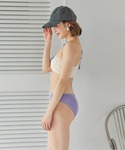 水着 uneuneワンショルダーリボンビキニ/...の詳細画像3