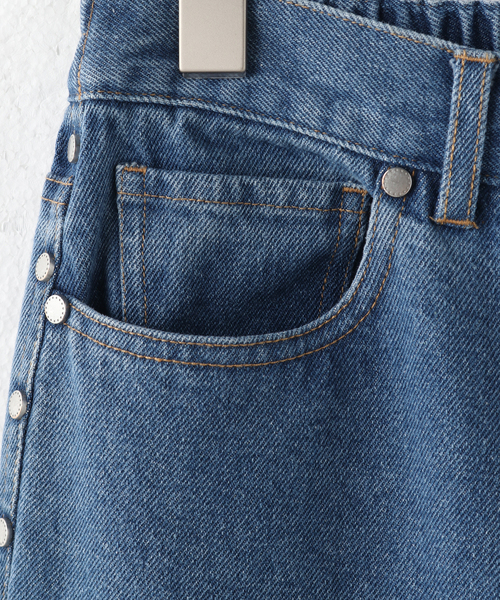 AFB（エーエフビー） ジーンズ 「AFB / エーエフビー」STUDDED BAGGY