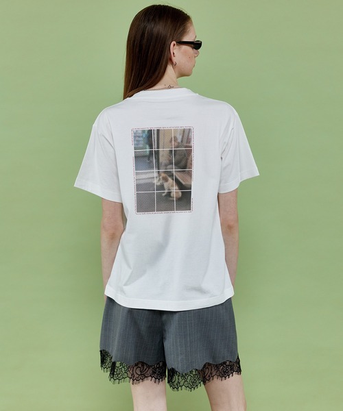 tシャツ Metro Photo T-shirt/メトロフォトTシャツ「MAISON SPECIAL/メゾンスペシャル」 レディース Metro Photo T-shirt/メトロフォトTシャツ【MAISON SPECIAL