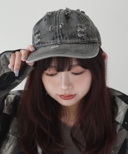 ダークブルー ベレー帽 デニム風 EdgeCity ベレー帽 帽子 メンズ レディース ジャパンデニム