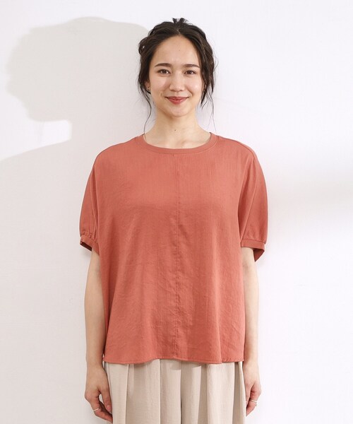希少❁45R 歳時記T-SHIRT 端午 ブラウス ゆったり シルク リネン