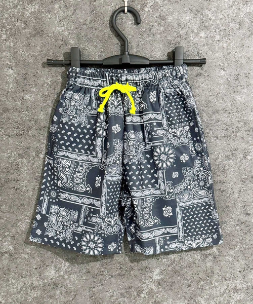 ZIーON パンツ ネオンカラーハーフパンツ キッズ 子供服 男の子