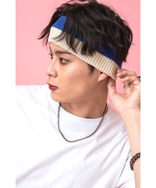 ankoROCK ヘアバンド an meets zakka ツートーンヘアバンド / メンズ