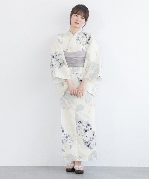 浴衣 夏を彩るレディース浴衣2点セット （浴衣＋帯） レディース