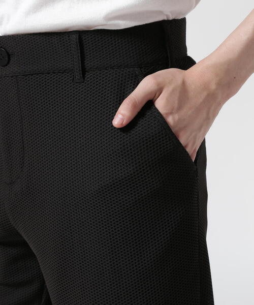 ムータマリン　メッシュ　ジョガーパンツ　ストレッチ　ブラック　黒　サイズ7 SOLOTEX® ストレッチ ジョガーパンツ [全5色] – muta Online Store