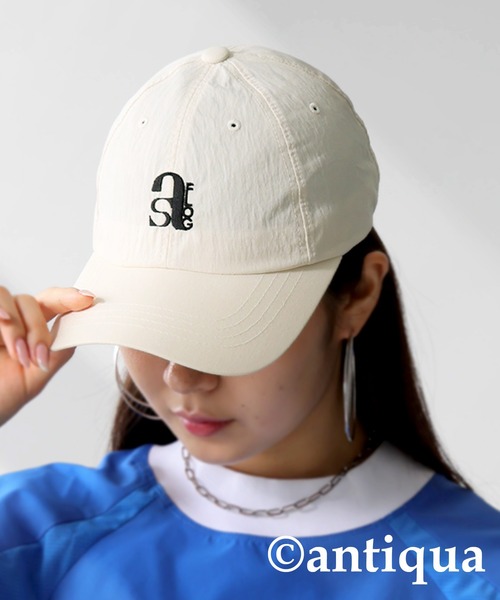 antiqua（アンティカ） キャップ 帽子 「STCH」ドロストキャップ