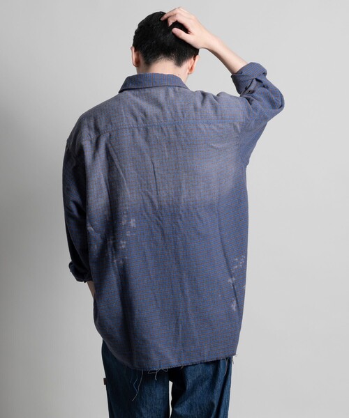 FREAK'S STORE シャツ FREAK'S STORE/フリークスストア ブリーチ