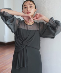 【RUIRUE BOUTIQUE】オケージョンドレス ラベンダー RUIRUE BOUTIQUE 【ドレス3点SET】ルイ・ルエ・ブティック