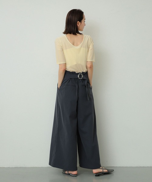 tシャツ 「洗える」シアーベロアTシャツ レディース SENSE OF PLACE by URBAN RESEARCH tシャツ シアーベロアTシャツ