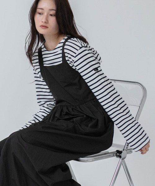 HEILIS ジャンパースカート 「original」バックリボンジャンパー