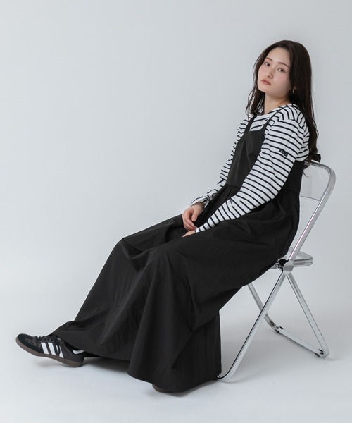 HEILIS ジャンパースカート 「original」バックリボンジャンパー