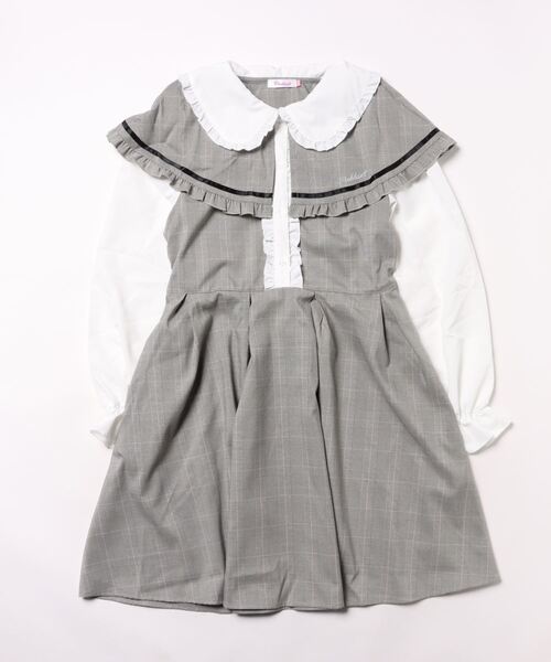 PINKHUNT ワンピース ピンクハント ケープ付き 0062K キッズ