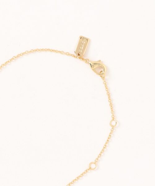 COACH ネックレス ハロー ハート ペンダント レディース