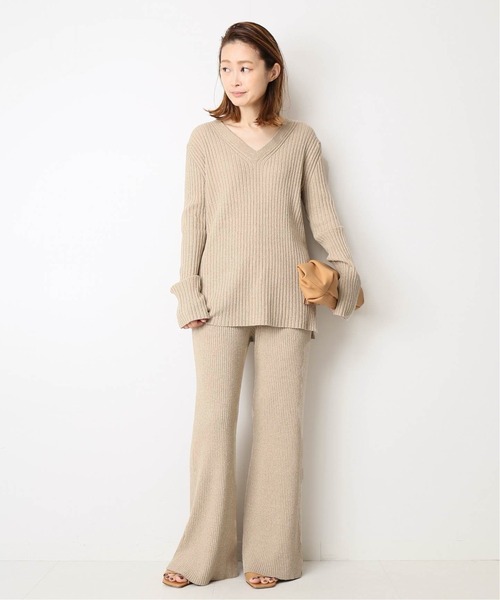Deuxieme Classe」 イージーパンツ 36 ベージュ レディース : 88559212 