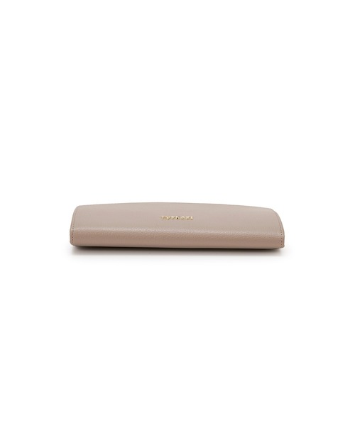 最終価格！トプカピ　シュリンクレザー　パール調の口金✨️　がま口長財布　美品❗️ TOPKAPI 財布 「TOPKAPI」シュリンクレザー パール がま口 長