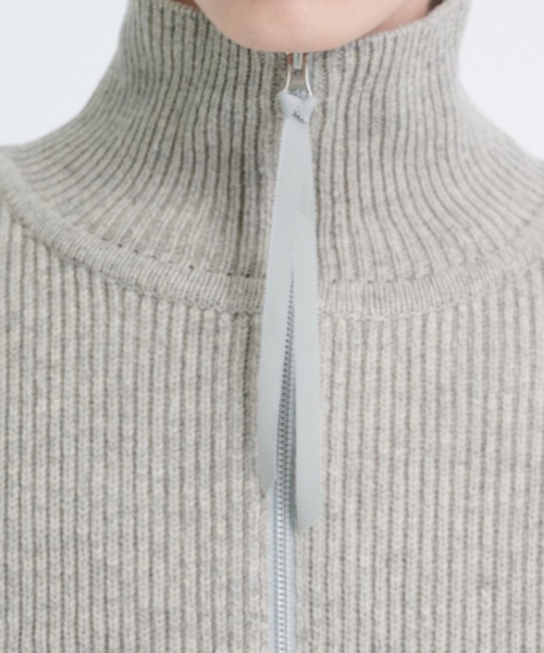 JieDa（ジエダ） セーター ニット 2WAY ZIP UP KNIT メンズ : ZOZOTOWN